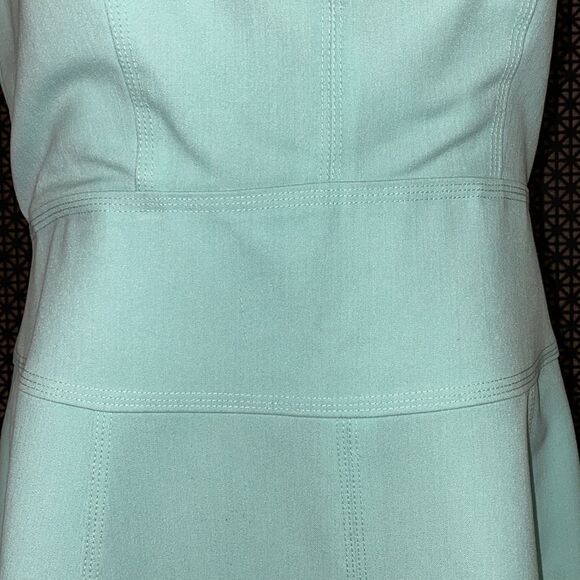 Maggy London Mint Green A-Line Sleeveless Classy Vintage Style Dress Size 10 - Picture 6 of 13
